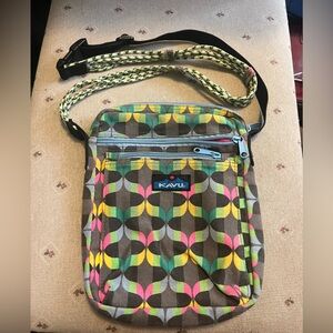 Kavu On the Move patterned rope bag